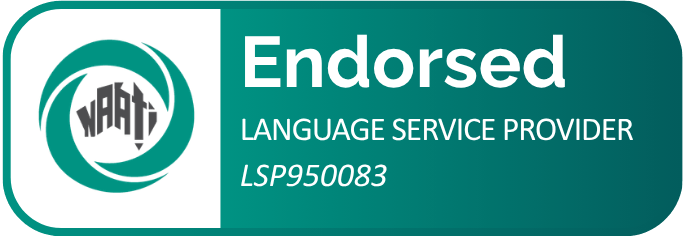 NAATI Endorsed Language Service Provider